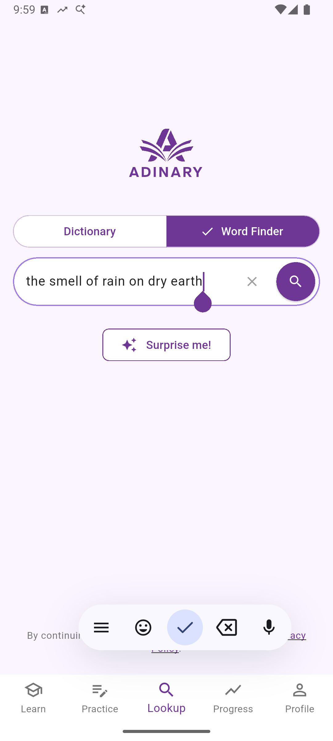 Find the Unfindable Word